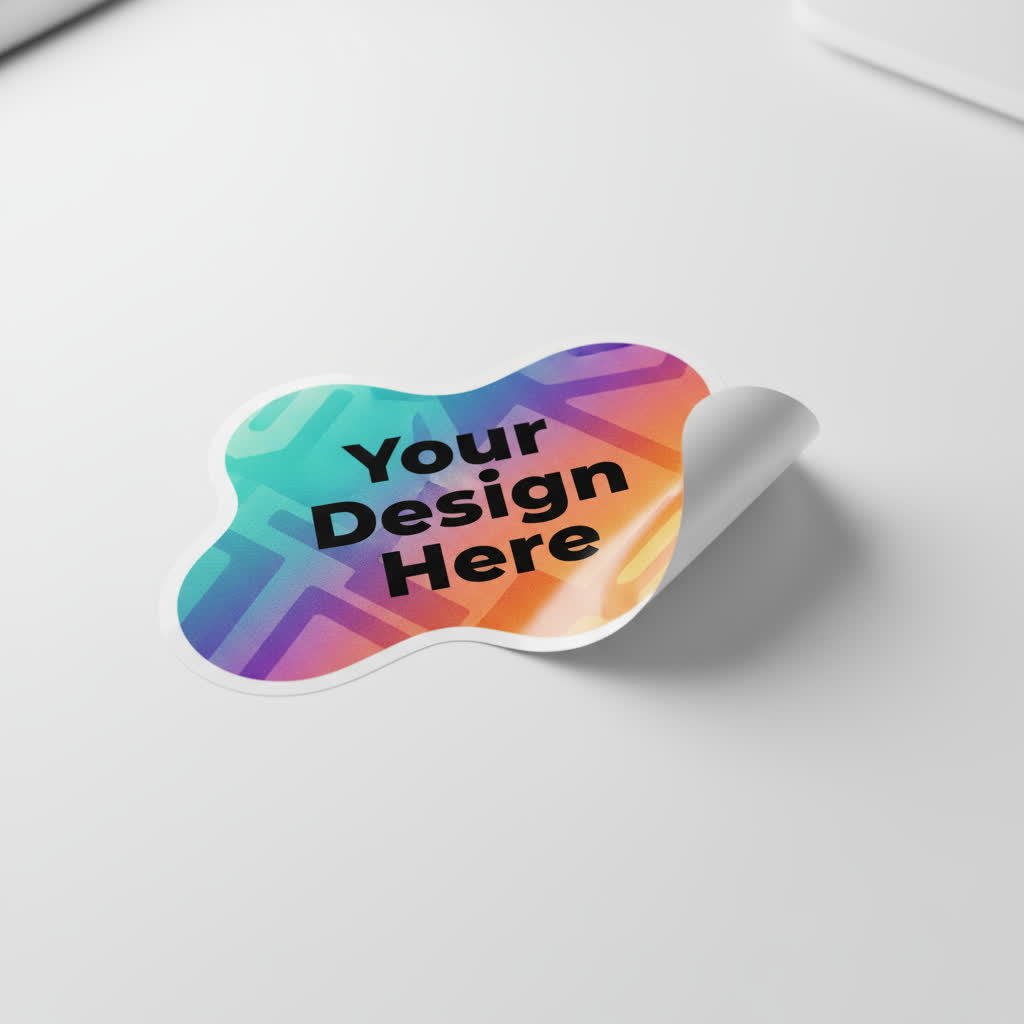 Die-Cut Custom Shape Stickers