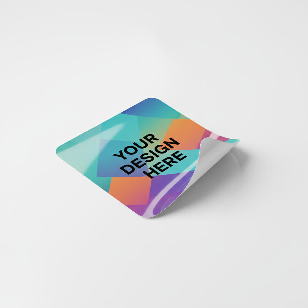 Die-Cut Square Stickers