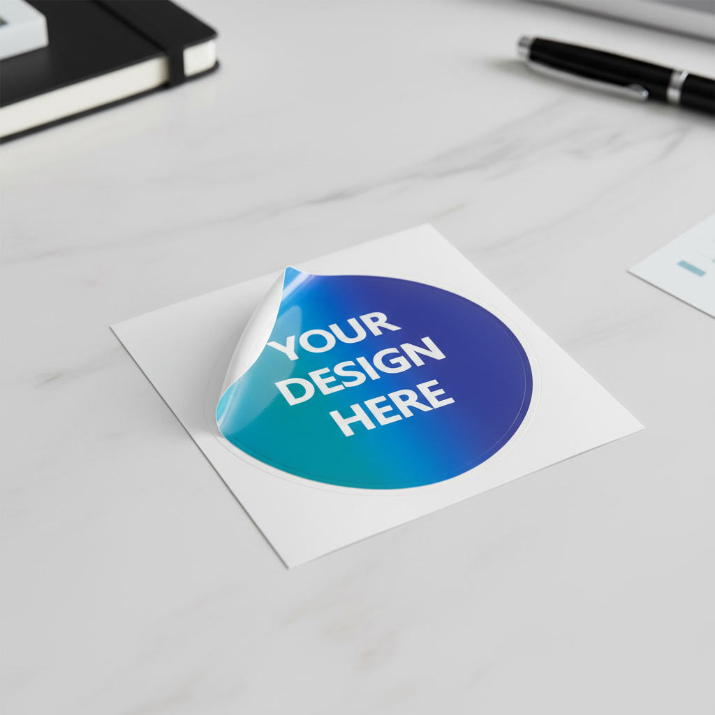 Kiss-Cut Circle Stickers