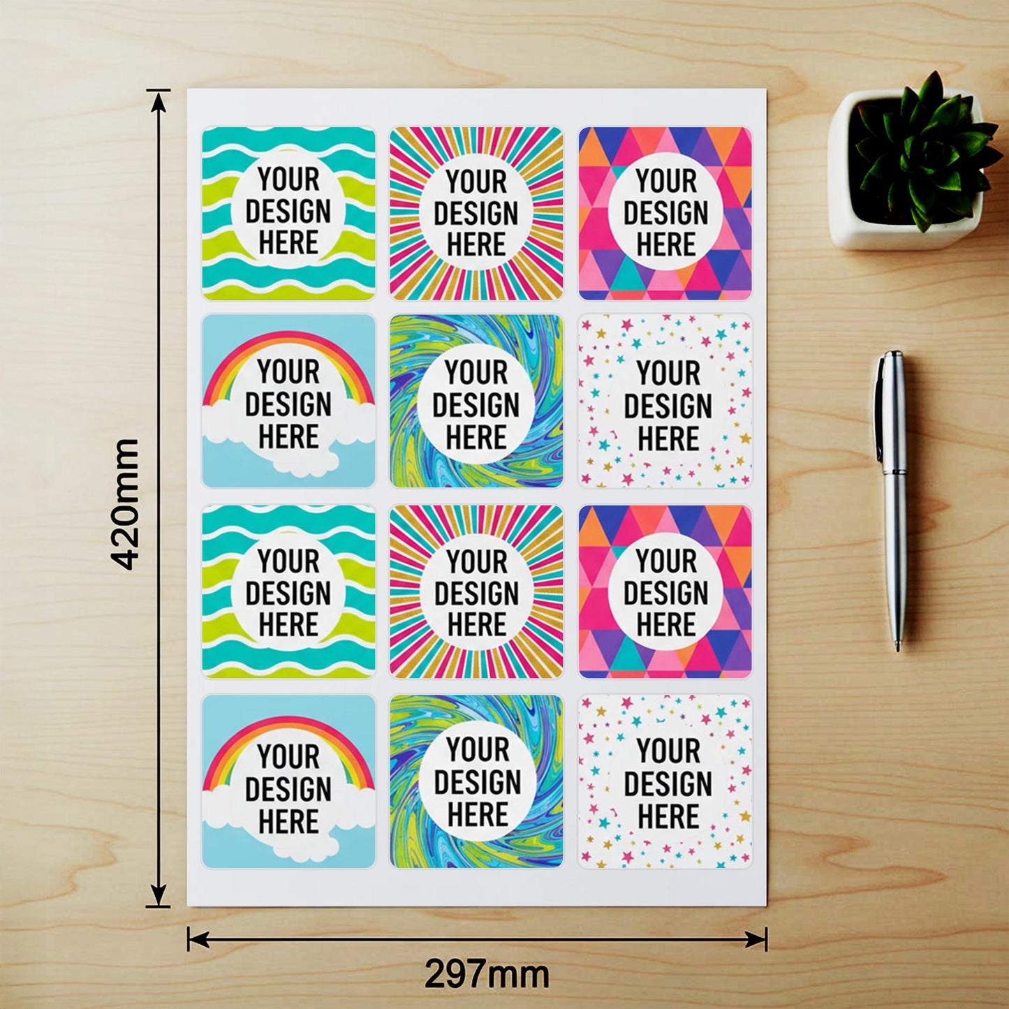 Custom Sticker Sheet