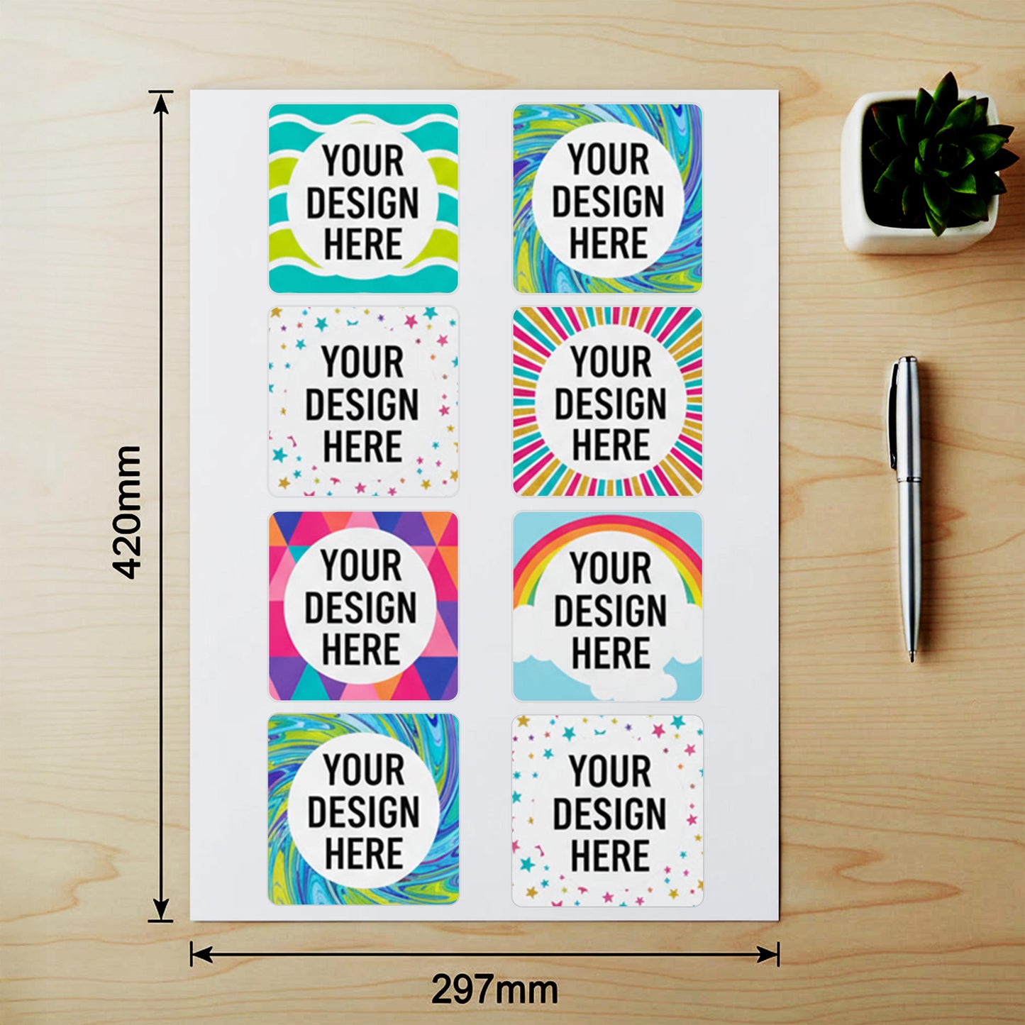 Custom Sticker Sheet