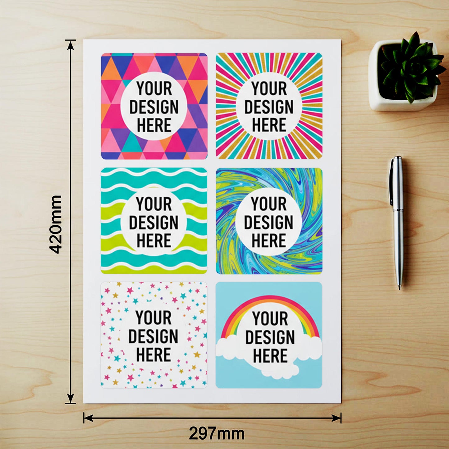 Custom Sticker Sheet