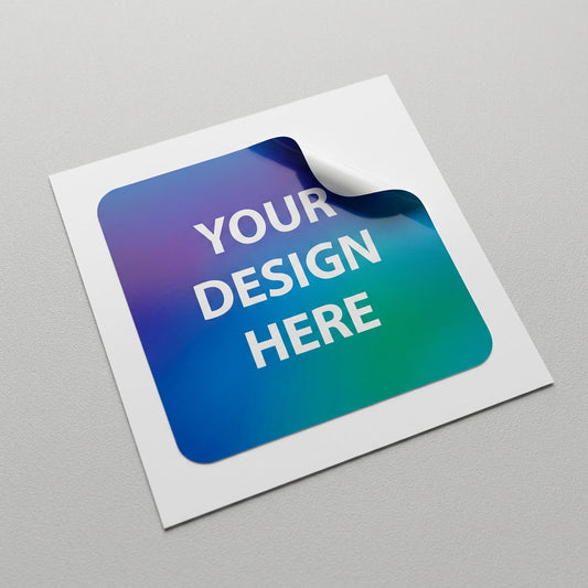 Kiss-Cut Square Stickers