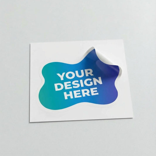 Kiss-Cut Custom Shape Stickers