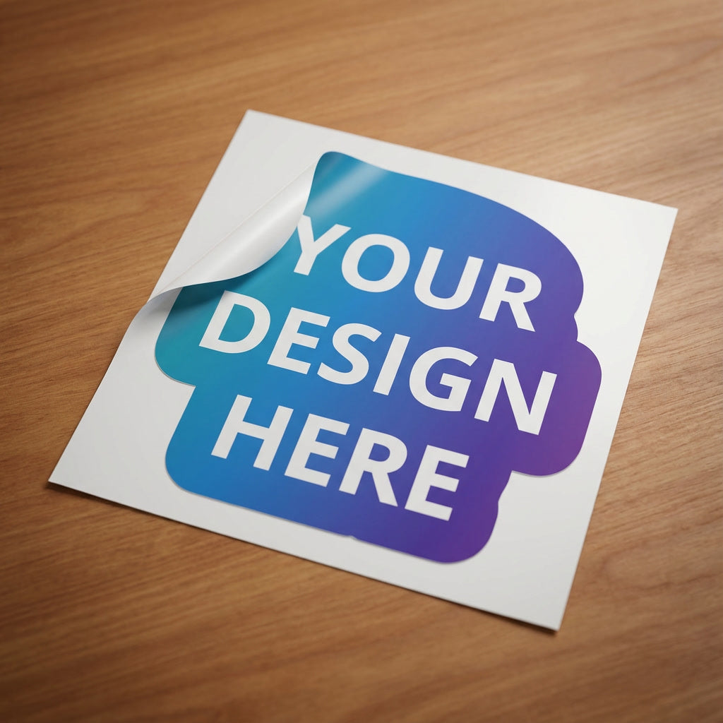 Kiss-Cut Custom Shape Stickers